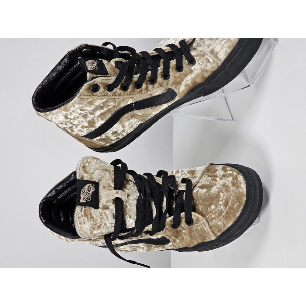 Vans High-Top Velvet Sneakers - Stylish & Comfy